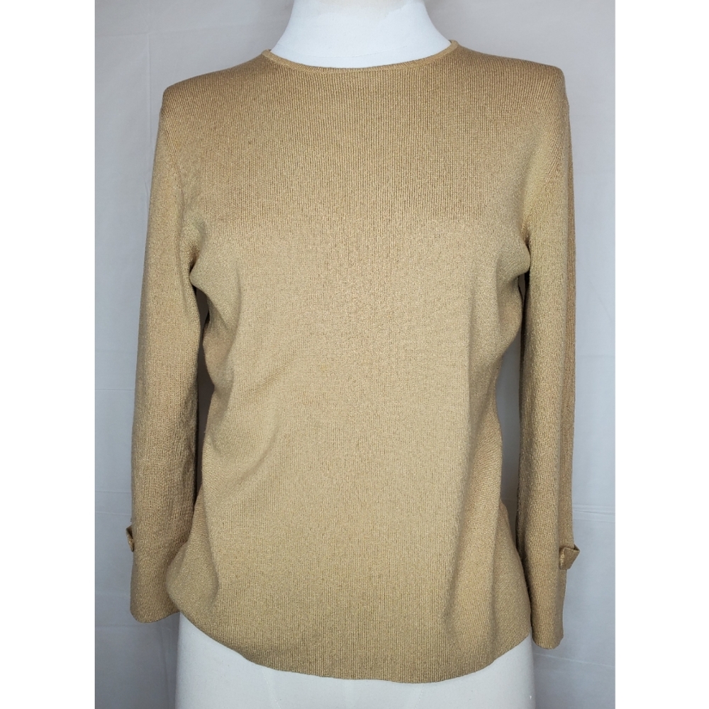 Ann Taylor Loft Gold Sweater